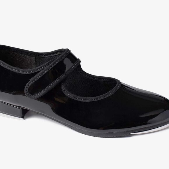Taki - TA37 Child Vegan Velcro Strap Tap Shoe - Picture 1 of 5